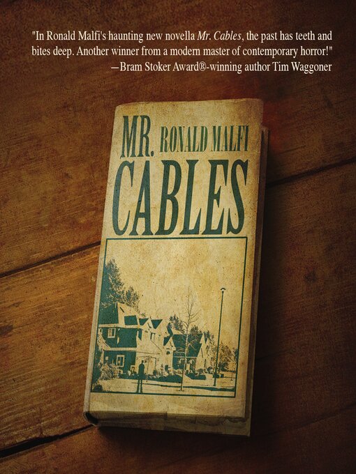 Title details for Mr. Cables by Ronald Malfi - Wait list